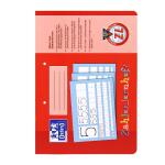 OXFORD Schule Zahlenlernheft A4 quer, 16 Blatt, Lineatur...