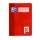 OXFORD Schule Schulheft A5, 16 Blatt, Lineatur 10 (kariert mit Rand rechts), Optik Paper®