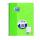 Collegeblock A5+, 80 Blatt, liniert mit Rand links, 6fach gelocht