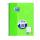 OXFORD Schule Collegeblock A5+, 80 Blatt, liniert mit Rand links, Optik Paper®, 6fach gelocht