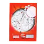 LANDRÉ Millimeterblock A4, 25 Blatt, 80 g/m²