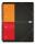 OXFORD International Meetingbook A4+, kariert 5 mm, 80 Blatt, Optik Paper®, 4fach gelocht, mit Gummizugmappe und PP-Deckel, 5er-Packung
