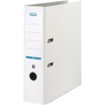 ELBA Ordner "smart Pro" PP/Papier, mit auswechselbarem Rückenschild, Rückenbreite 8 cm, weiß