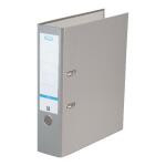 ELBA Ordner "smart Pro" PP/Papier, mit auswechselbarem Rückenschild, Rückenbreite 8 cm, grau