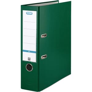 ELBA Ordner "smart Pro" PP/Papier, mit auswechselbarem Rückenschild, Rückenbreite 8 cm, grün