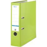 ELBA Ordner "smart Pro" PP/Papier, mit auswechselbarem Rückenschild, Rückenbreite 8 cm, hellgrün