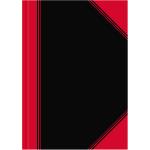 Bantex China-Kladde schwarz/rot, A5, 96 Blatt, 70...