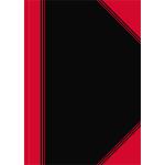 Bantex China-Kladde schwarz/rot, A4, 96 Blatt, 70...
