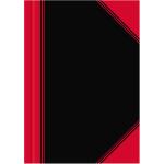 Bantex China-Kladde schwarz/rot, A6, 96 Blatt, 70...