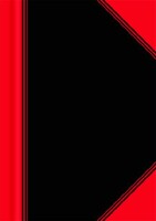 Bantex China-Kladde schwarz/rot, A7, 96 Blatt, 70...