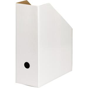 LANDRÉ Stehsammler "Color" für A4, breit, weiß