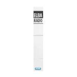 ELBA Rückenschild schmal/kurz 24 x 159 mm (B x H) weiß 10 St./Pack.