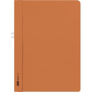 ELBA Klemmhandmappe "Smart Line" A4 ohne Vorderdeckel, aus 250 g/m² Manilakarton (RC), für ca. 10 DIN A4-Blätter, orange