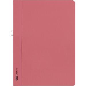 ELBA Klemmhandmappe "Smart Line" A4 ohne Vorderdeckel, aus 250 g/m² Manilakarton (RC), für ca. 10 DIN A4-Blätter, rot