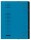ELBA Ordnungsmappe "chic" A4, 12 Fächer, mit Spanngummi, aus 450 g/m² Karton (RC), blau