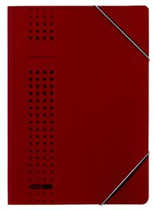Eckspanner "chic" A4, ca. 150 A4-Blätter, 320 g/m² Karton bordeaux