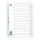 Oxford Register A4 (225 x 297 mm), aus 0,15 mm starker PP-Folie, A-Z, 20 Blatt, weiß