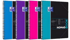 Oxford Studium Nomadbook A4+ liniert 7 mm 80 Blatt 90 g/m² Optik Paper
