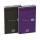 Oxford Office Task Manager "Essentials" 12,5x20cm, Sonderlineatur, 70 Blatt, Notizseiten mit Mikroperforation, 5er-Packung, 2 Farben sortiert: Schwarz; Violett