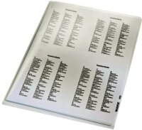 LEITZ Sichthülle PVCHartfolie farbl A 4 PVCHartfolie...