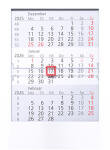 2026 GÜSS 3-Monats-Tischaufstellkalender Kunststoff...