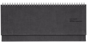 2025 Güss Tischquerkalender 30x13cm/ Registerschnitt Tucson schwarz