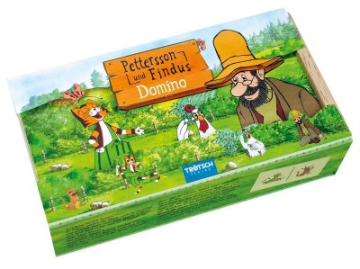 Trötsch Domino Pettersson 19 x 10 x 5 cm aus Holz