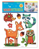 Trötsch Wand- & Dekosticker Holzdesign 18 x 23 cm