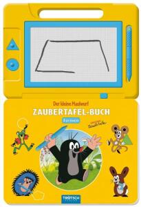 Trötsch Zaubertafel-Buch Maulwurf Form 21 x 31 cm, 12 Seiten