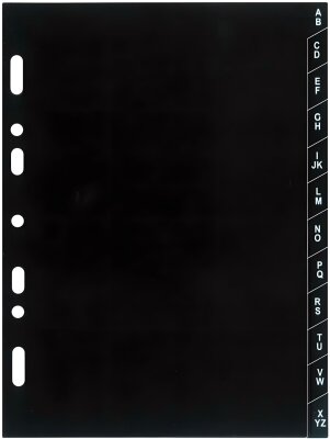 Exacompta Register PVC 12-teilig