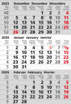 2026 GÜSS Ersatzkalendarium für Edelstahlkalender