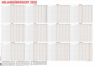 2026 GÜSS 2026 GÜSS Urlaubsübersicht, 200-250 MA, max. 25 MA pro Monat