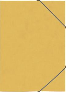 BRUNNEN Ringbuch A4 2-Ringe 15mm Gummizug gelb 106553910