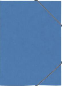 BRUNNEN Ringbuch A4 2-Ringe 15mm Gummizug blau 106553930