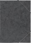 BRUNNEN Ringbuch A4 2-Ringe 15mm Gummizug schwarz 106553990