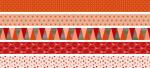 HEYDA 203584567 Deko Tapes Mini Triangle jede Rolle 3 m x...