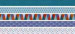 Deko Tapes Mini Triangle jede Rolle 3 m x 12 mm...