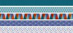 HEYDA 203584569 Deko Tapes Mini Triangle jede Rolle 3 m x...