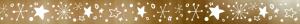 Deko Tapes Mini Weihnachten jede Rolle 3 m x 12 mm goldfarben metallic