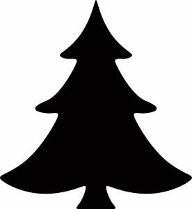 HEYDA 203687546 Motivstanzer groß Tannenbaum