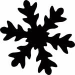 HEYDA 203687585 Motivstanzer XL Schneeflocke