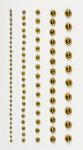 HEYDA 203782953 Perlen-Sticker 75 x 165 cm Ø ca. 2...