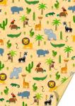HEYDA 204771742 Motivkarton Wildlife 50 x 70 cm
