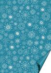 HEYDA 204771835 Motivkarton Kristalle 50 x 70 cm blau