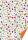 HEYDA 204772202 Motivkarton Party Streumuster 50 x 70 cm bunt