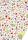 HEYDA 204772257 Motivkarton Aquarellblumen 50 x 70 cm