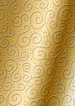 HEYDA Prägekarton Milano 50 x 70 cm goldfarben...