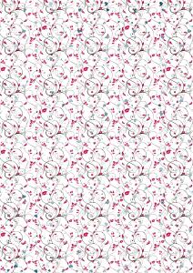 HEYDA Motivkarton Herzen klein A4 (21 x 31 cm inkl. Codierleiste) rosa
