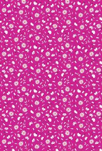 HEYDA Motivkarton Daisy A4 (21 x 31 cm inkl. Codierleiste) pink