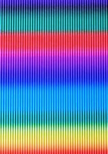 HEYDA 204775899 Bastelwellkarton 50 x 70 cm regenbogen